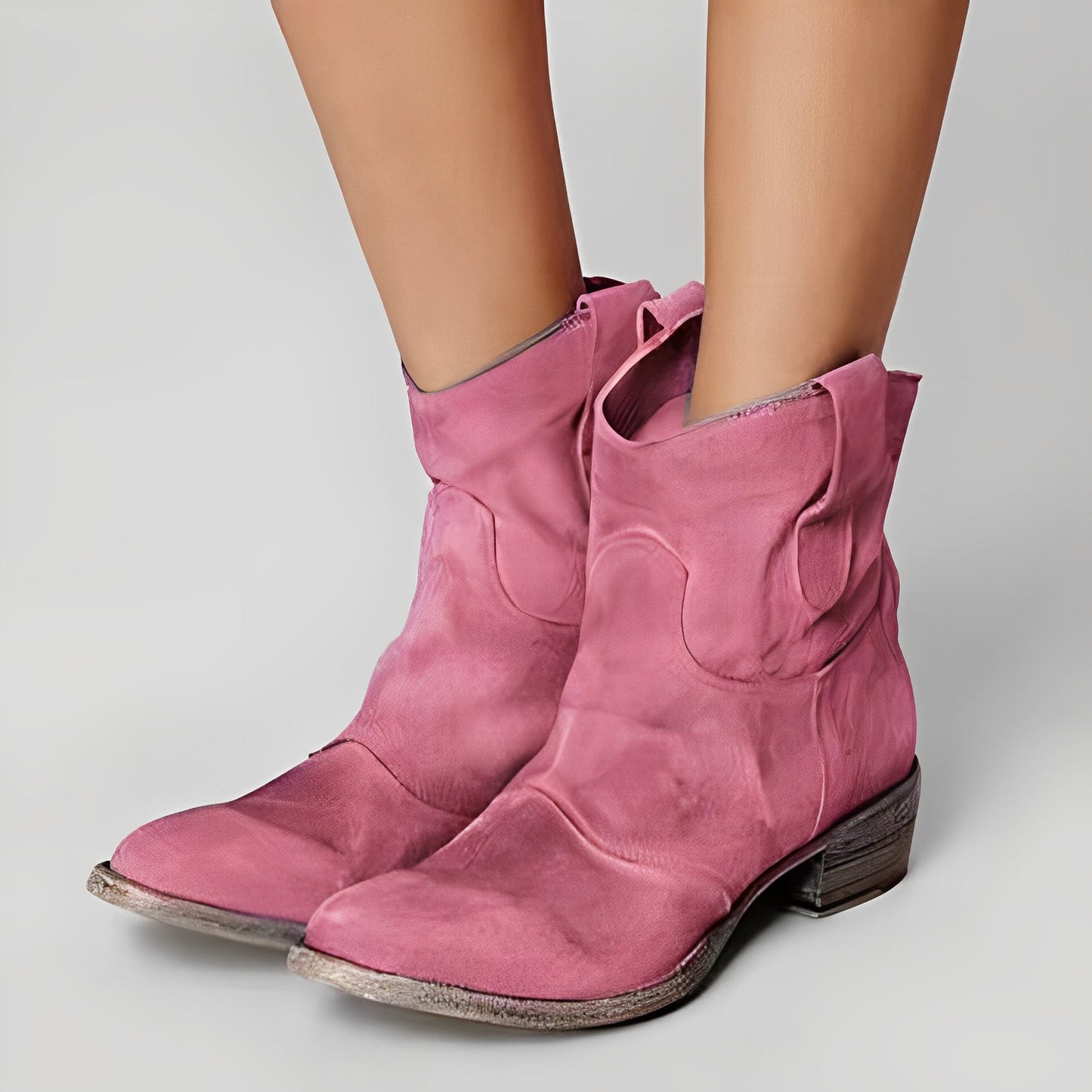 Margaret - Καθημερινές Δερμάτινες Μποτάκια για Γυναίκες