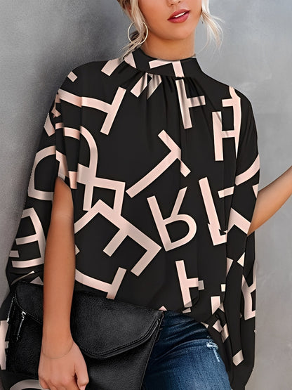 Nicola - Στιλάτη μπλούζα με φλέαρ για γυναίκες