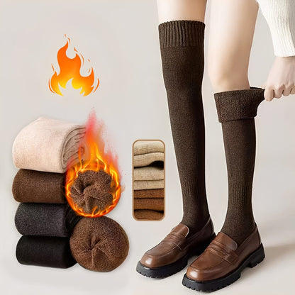 Shirlee - Στιλάτες, ζεστές, παχιές overknee κάλτσες