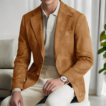 Martin - Elegant jacket with button for men