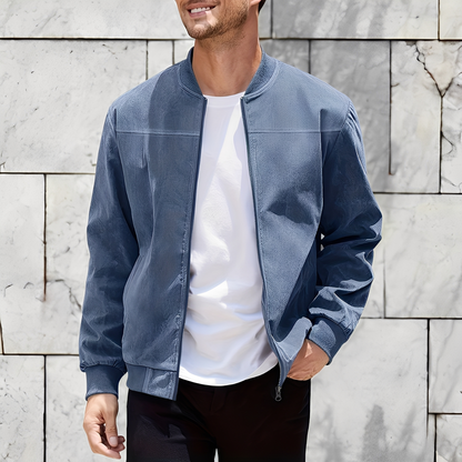 Easton - Κλασική, στιλάτη δερμάτινη ζακέτα για άνδρες