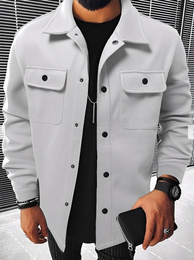 Francis - Daily checkered cardigan with pockets for men