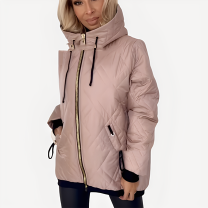 Narelle - Relaxed, lightweight hoodie jacket for women