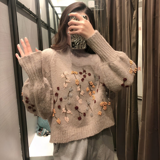 Delicia - Στυλάτο πλεκτό πουλόβερ για γυναίκες