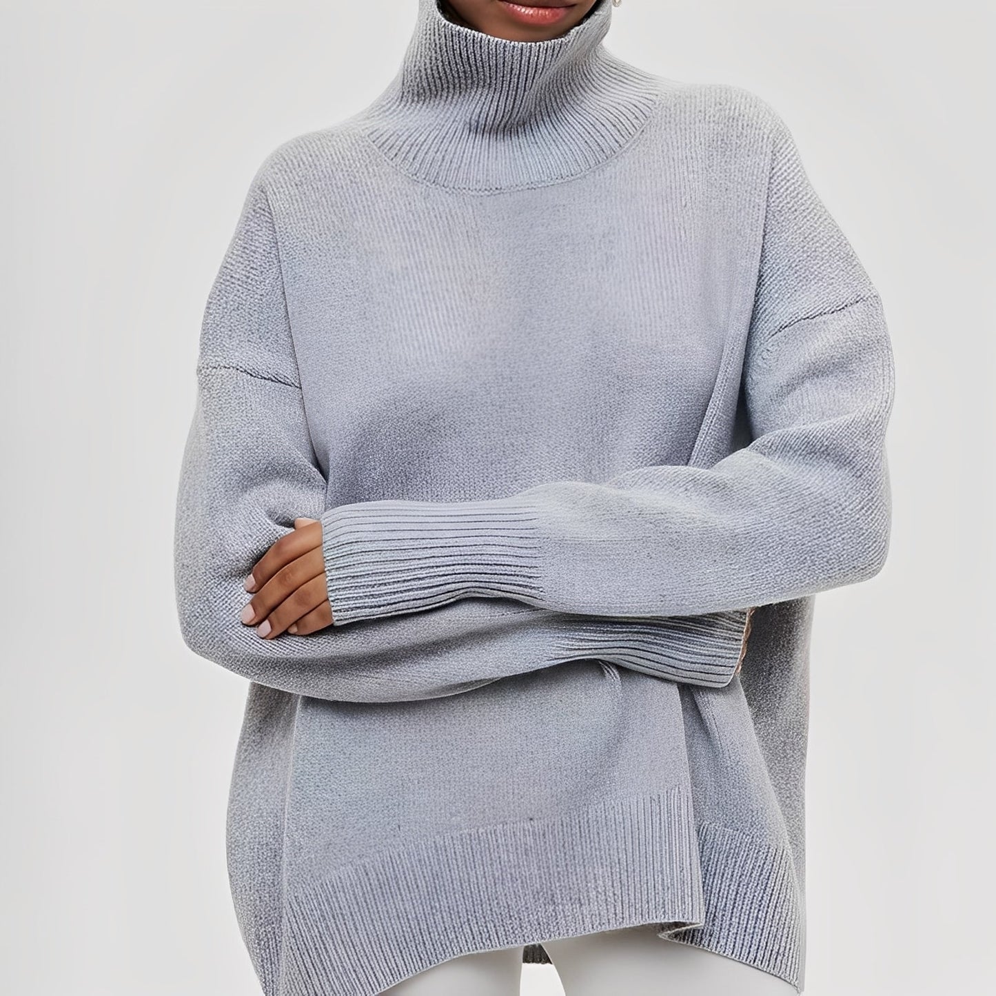 Sharon - Καθημερινός, χαλαρός πουλόβερ για γυναίκες