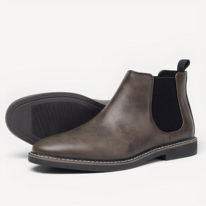 Clifton - Classic Chelsea Leather Boots for Men