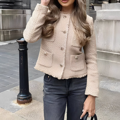 Racquel - Στιλάτο Μάλλινο Σακάκι για Γυναίκες