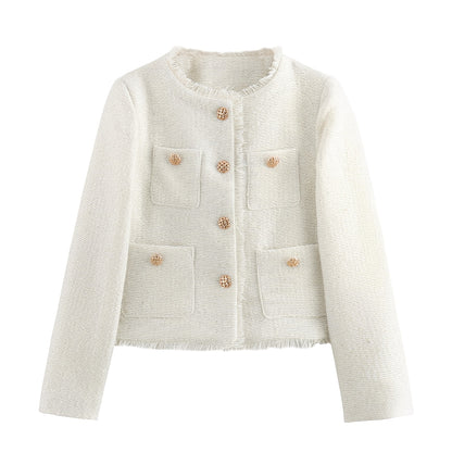 Racquel - Στιλάτο Μάλλινο Σακάκι για Γυναίκες