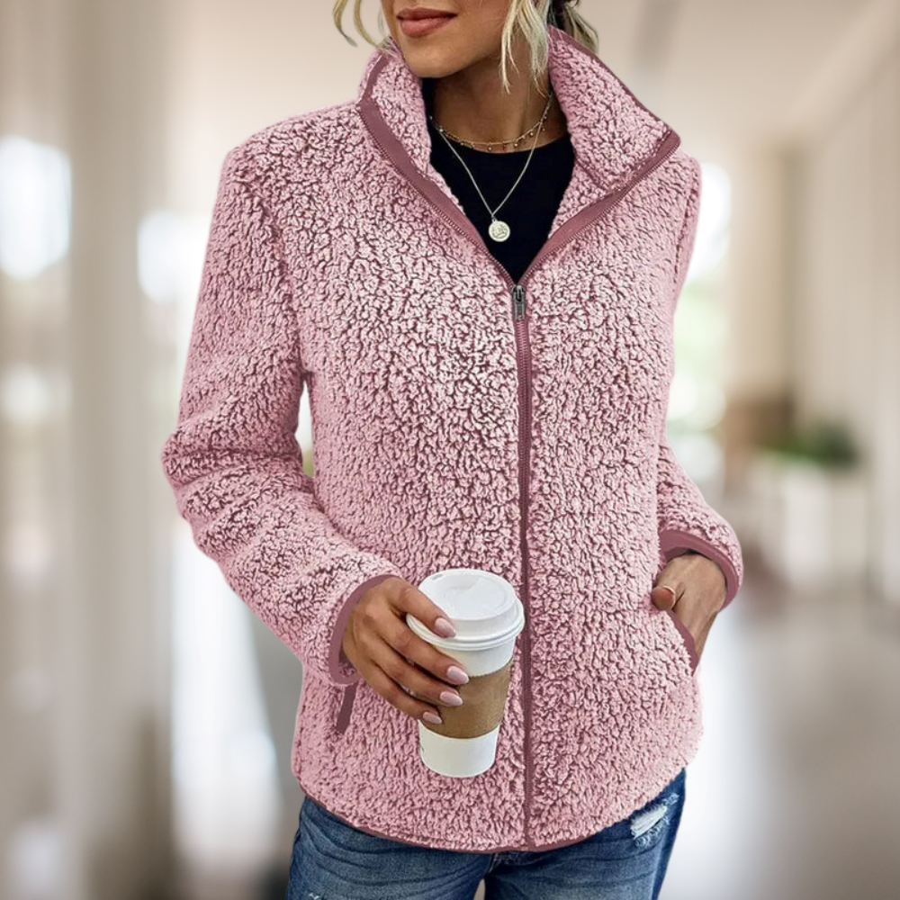 Katie – High-quality fleece jacket with zipper