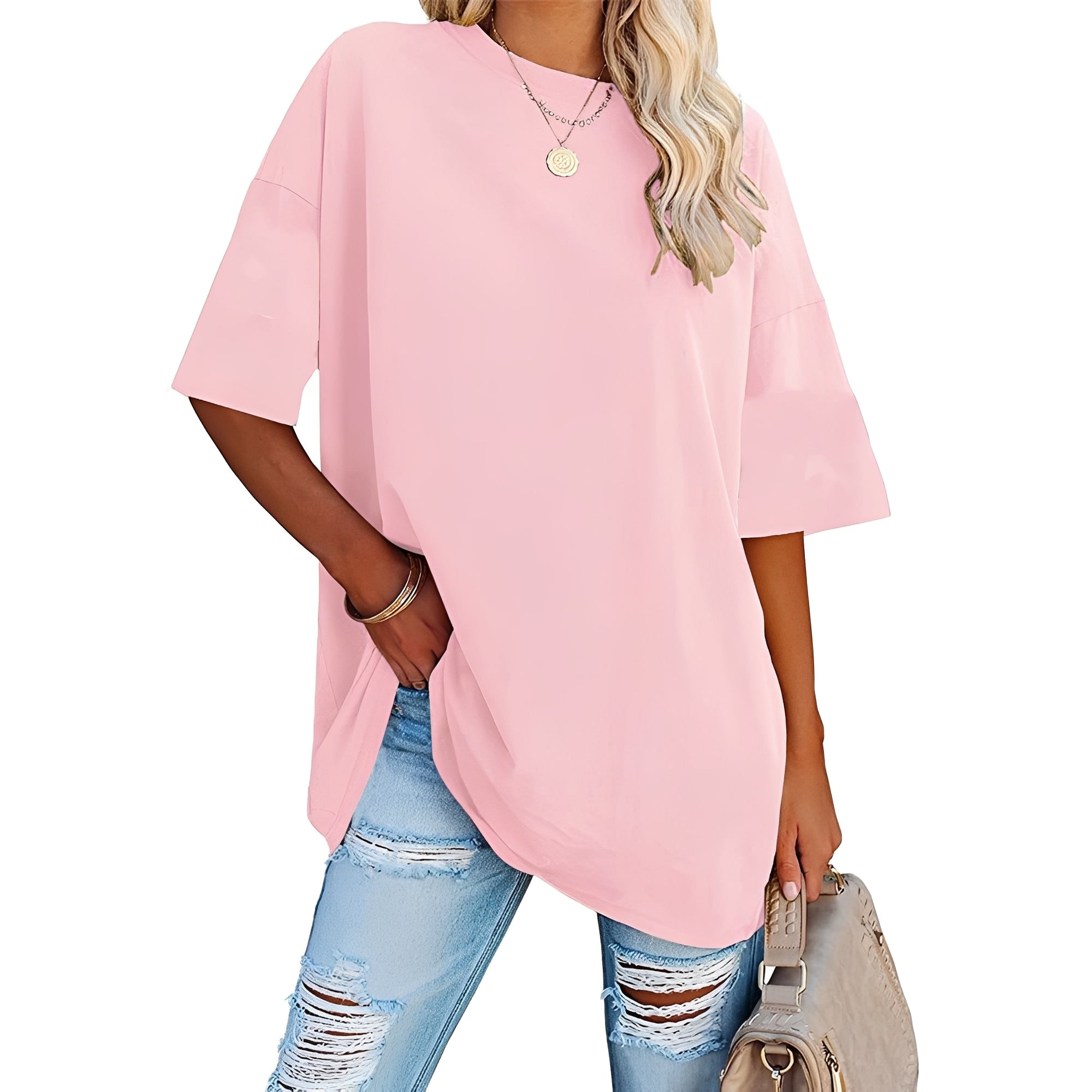 Alice - Loose-Fitting T-shirt with Dropped Shoulders