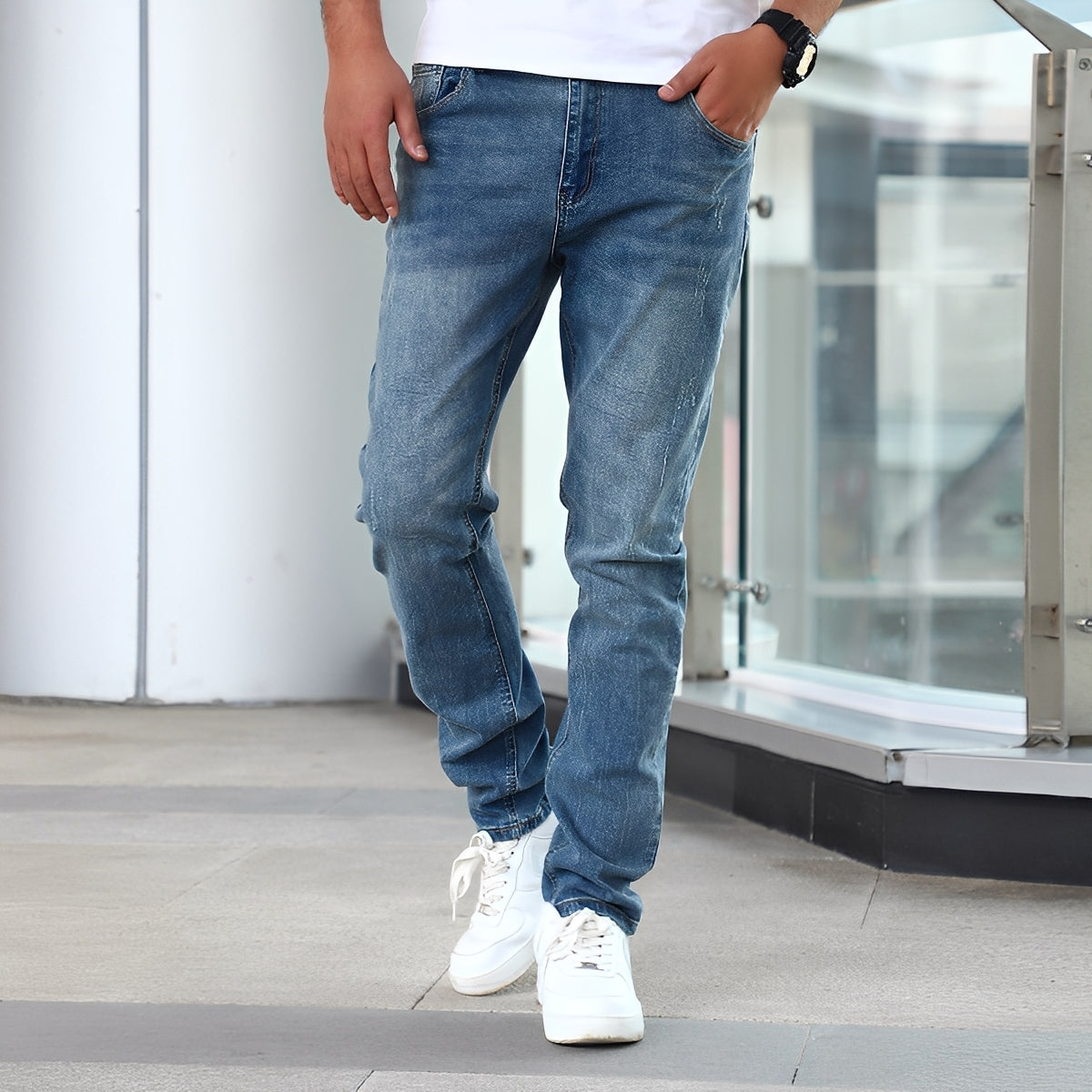 Winfred - Στιλάτα Stretch-Skinny-Jeans για Άνδρες