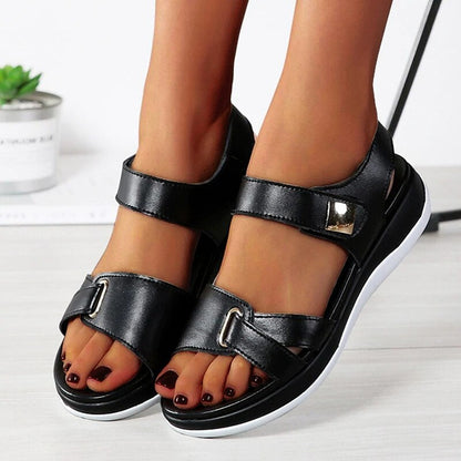 Dominika - elegant flat orthopedic sandals