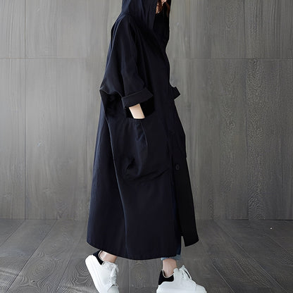 Myranda - Modern Trenchcoat with Pockets for Women