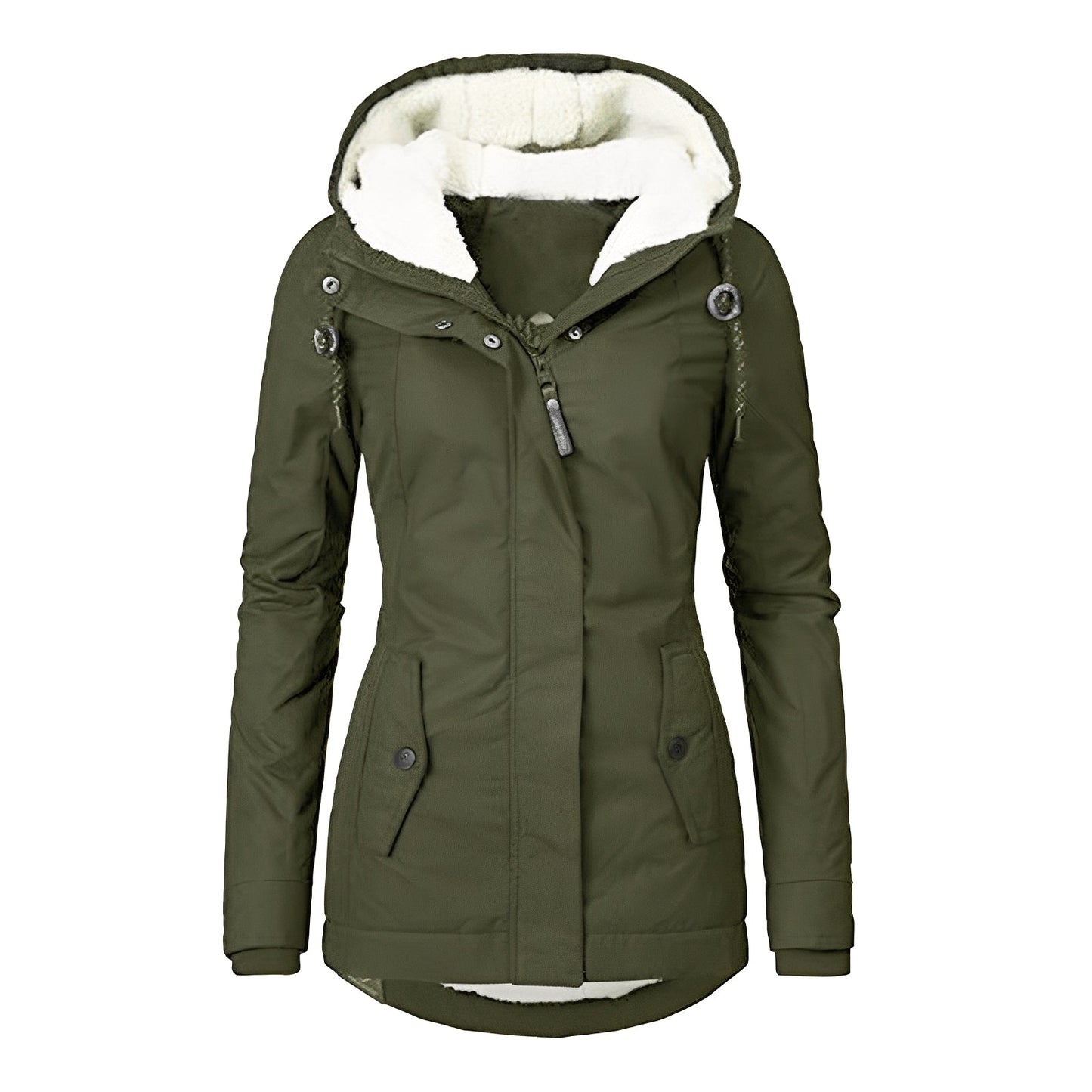 Earleen - Warm Sherpa-Fleece Jacket for Women