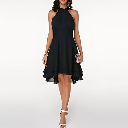 Melissa - Robe en chiffon avec volants ludiques pour femmes