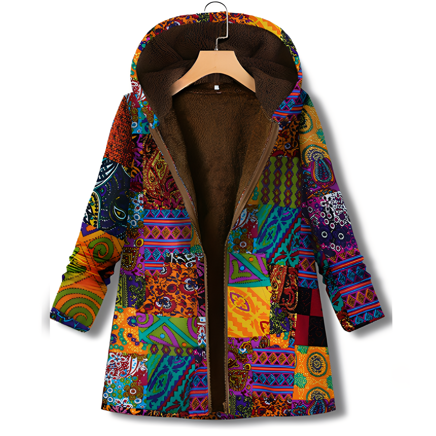 Olyvia - Vintage Cardigan with Pattern for Women