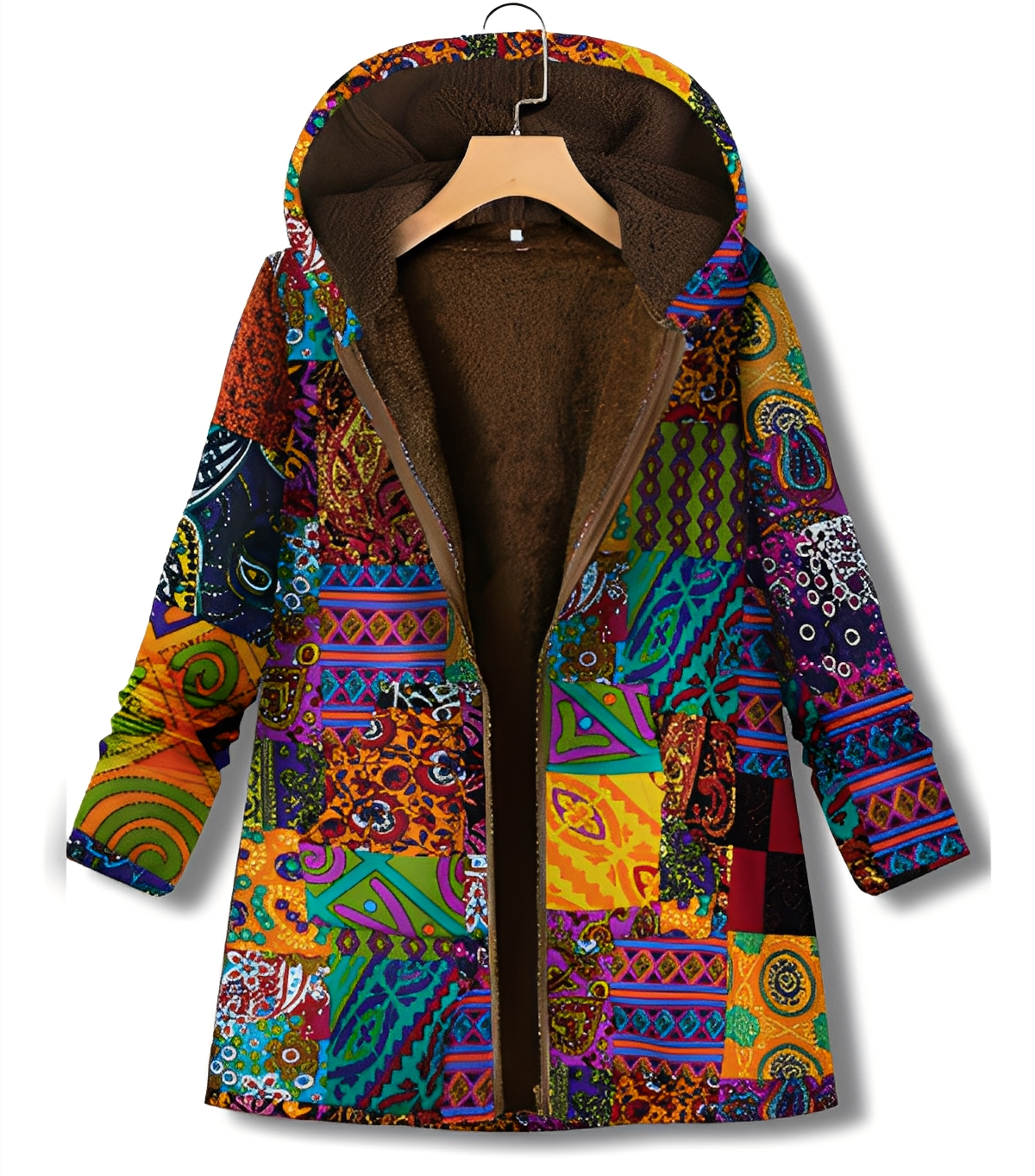 Jaslene - Classic, thick, warm parka jacket for women