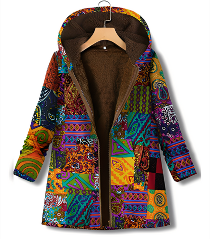 Jaslene - Classic, thick, warm parka jacket for women