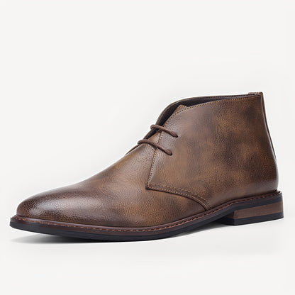 Kendrick - Classic Leather Boots for Men in Large Sizes