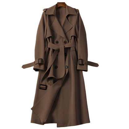 Patricia - Stylish Trench Coat with Buttons for Women