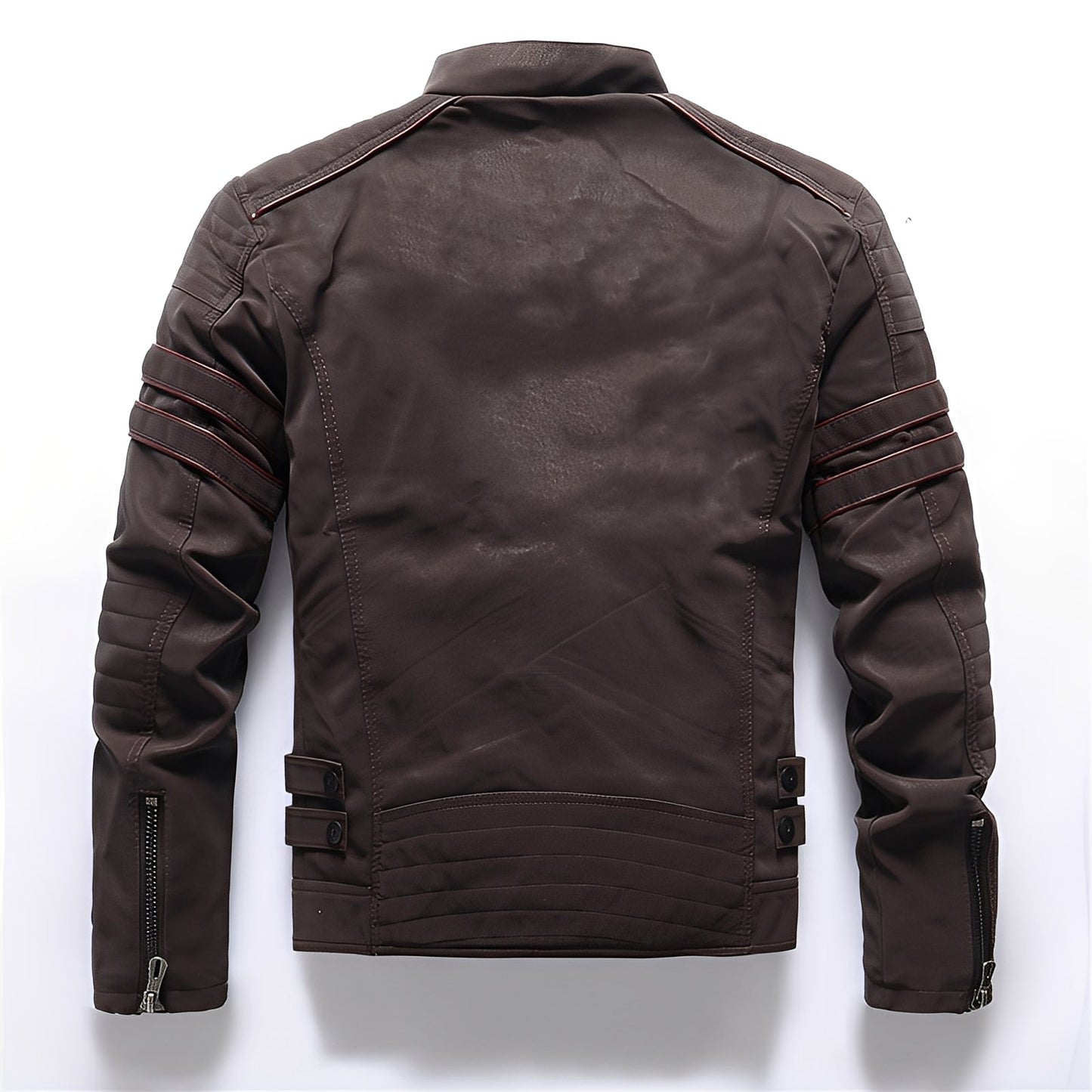 Dillan - Stylish Leather Motorcycle Jacket for Men