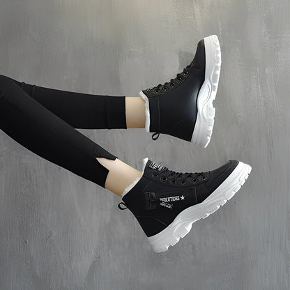 Jazmine - Stylish fur boots for women