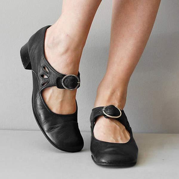 Beatrice – Orthopedic Wedge Sandals with Adjustable Buckle
