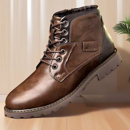 Antony - Modern Boots with Zipper for Men