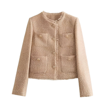 Samantha - Stylish Jacket made of Wool Fabric for Women