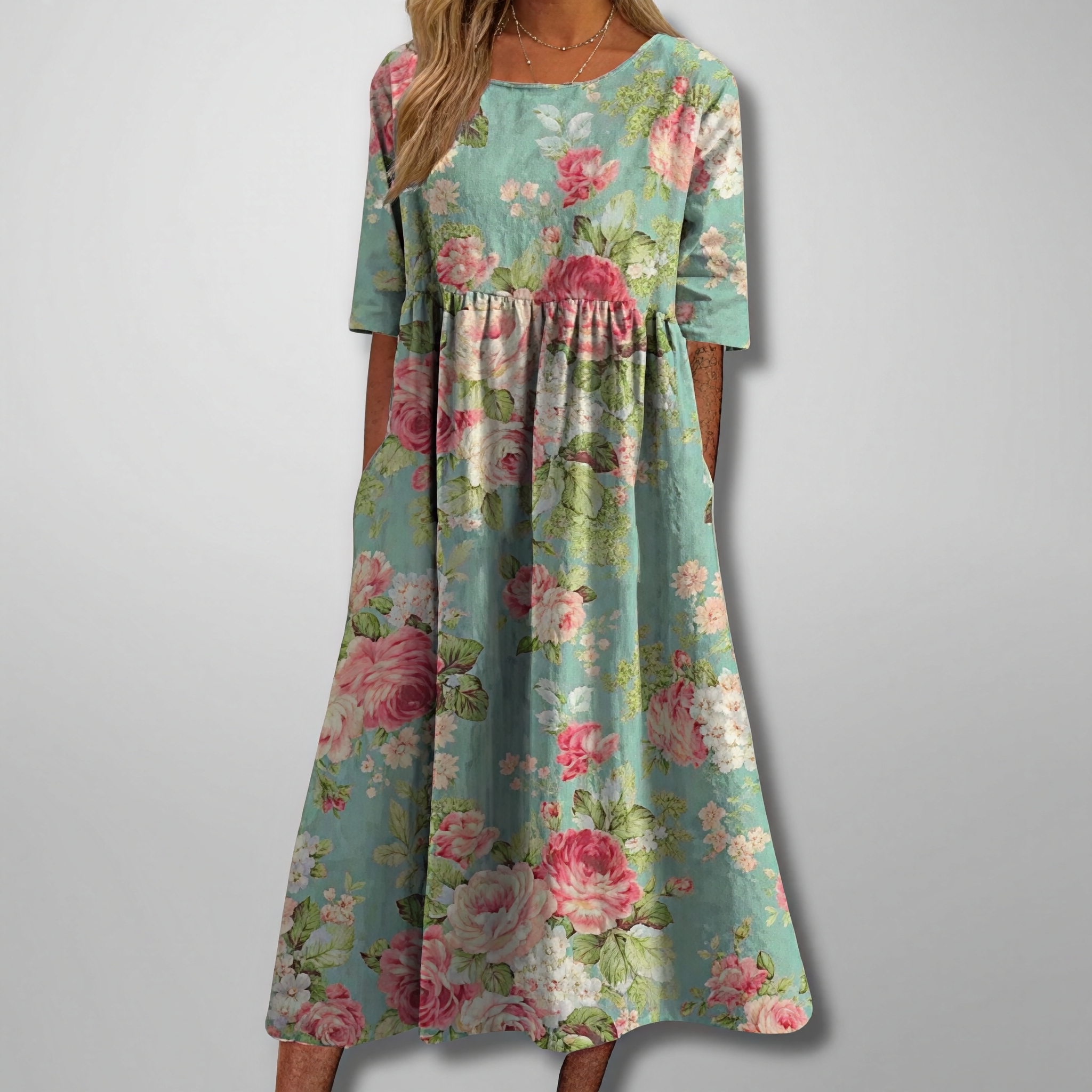 Gail – Floral Women's Maxi Dress