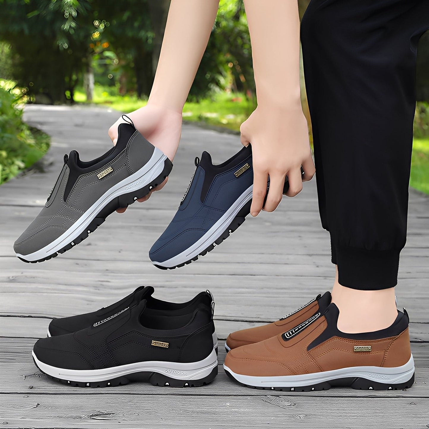 Cyril - Comfortable Leisure Shoes made of Mesh for Men