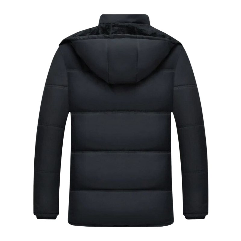 Hugo – Black Winter Coat for Men