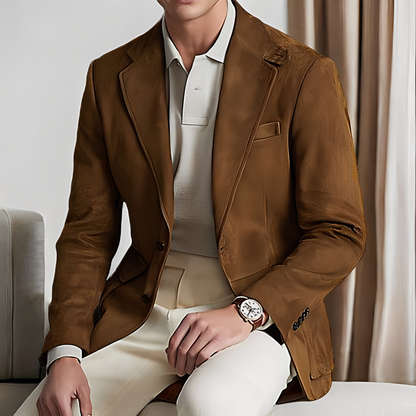 Martin - Elegant jacket with button for men