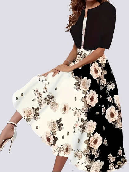 Jessica - Stylish two-piece set with long dress for women