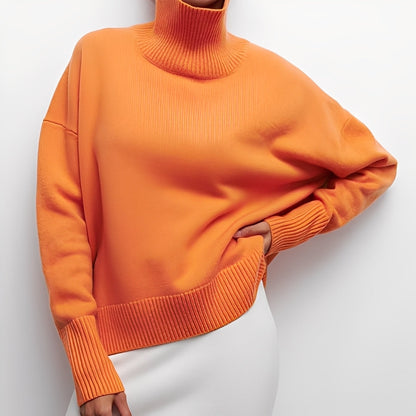 Sharon - Καθημερινός, χαλαρός πουλόβερ για γυναίκες