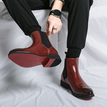 Kennith - Everyday, stylish Chelsea leather boots for men