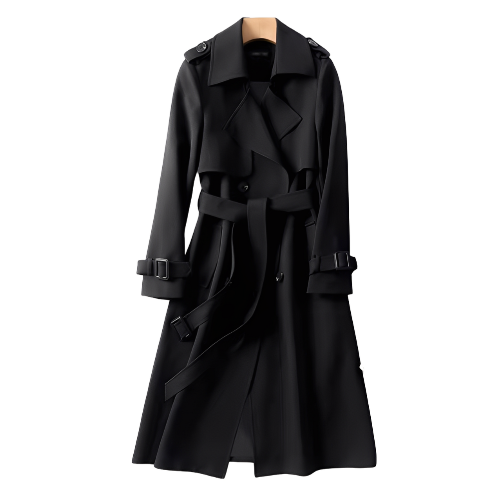 Patricia - Stylish Trench Coat with Buttons for Women