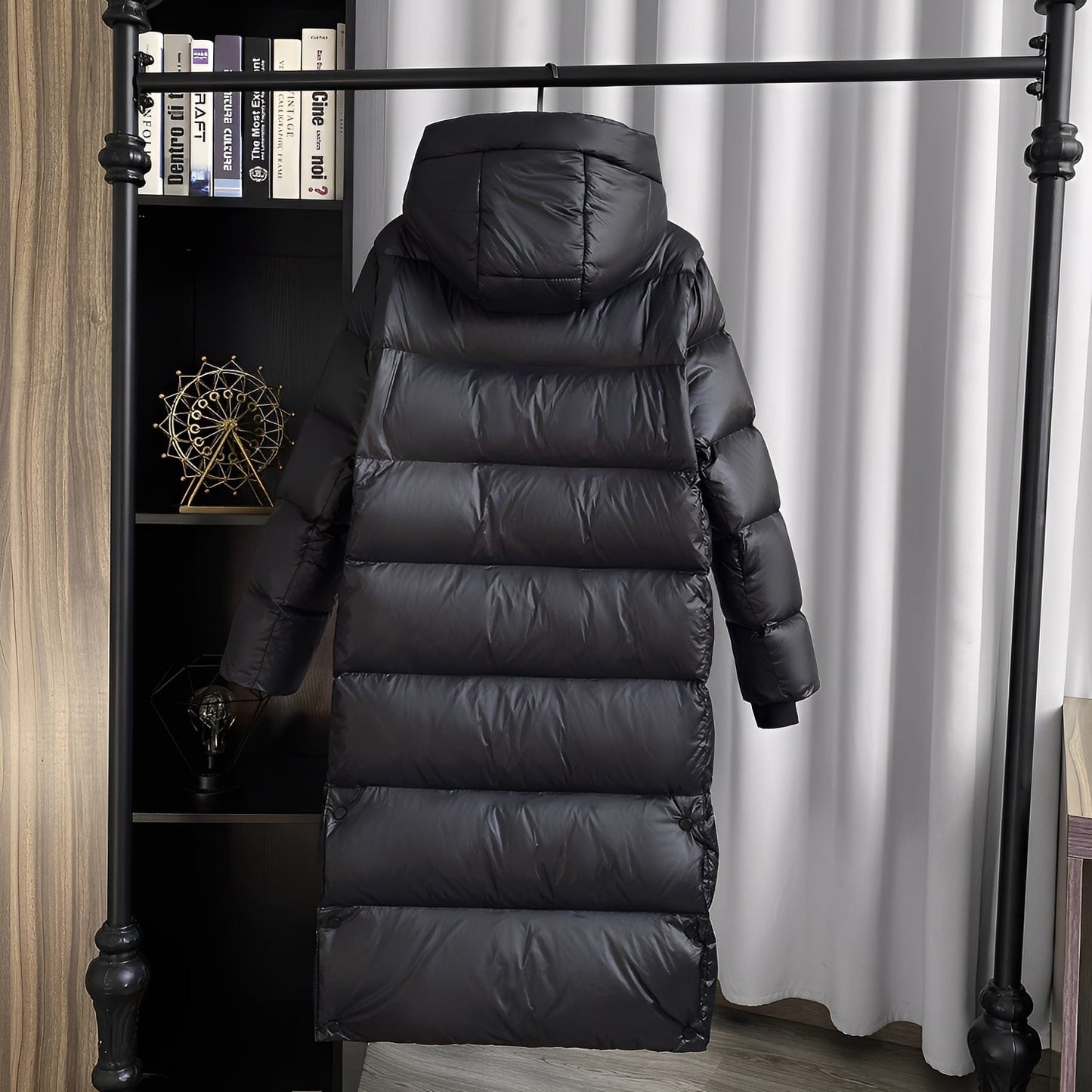 Mildred - Daily long downy cardigan for women