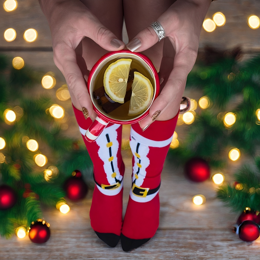 Rowena - Στιλάτες Unisex Χριστουγεννιάτικες Κάλτσες
