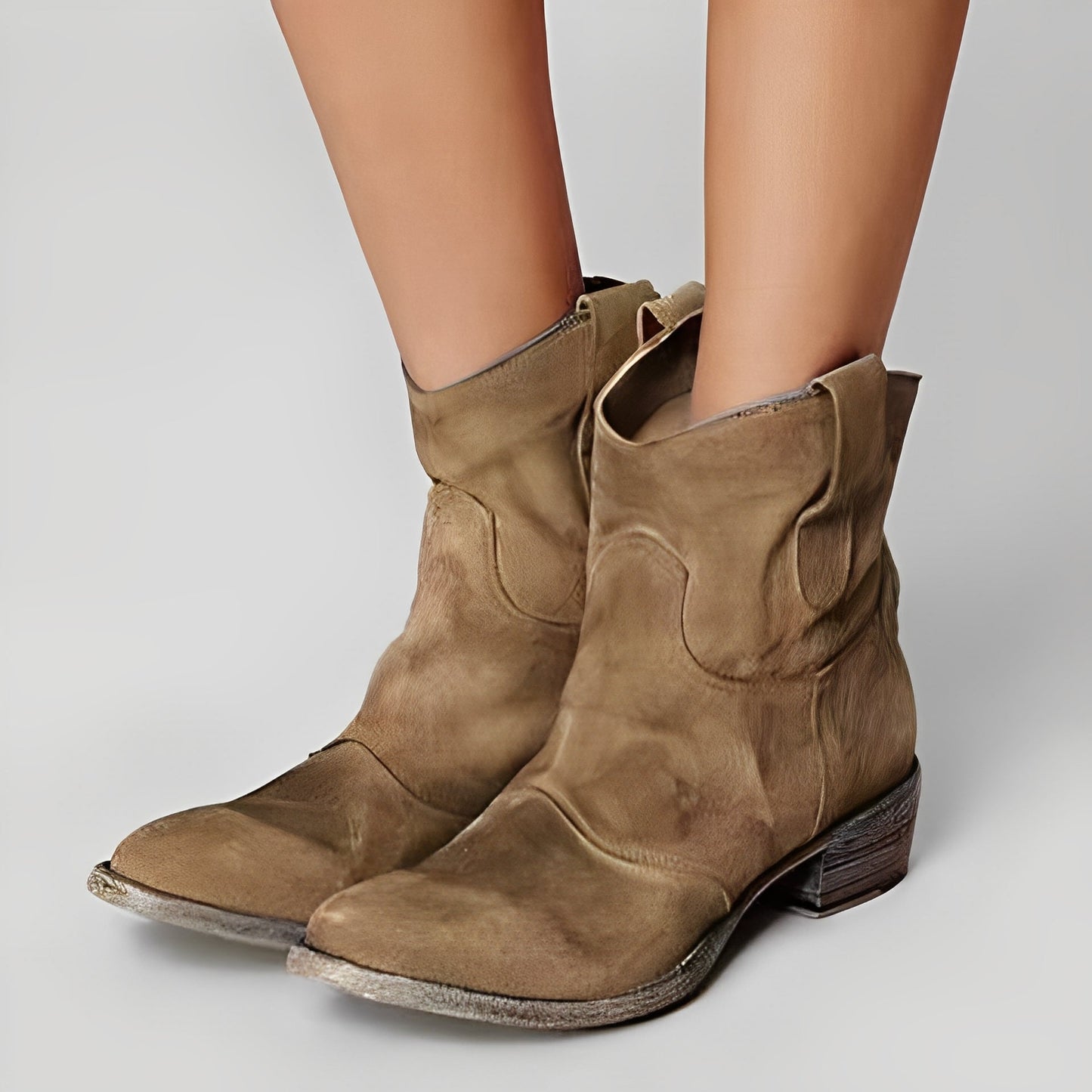 Margaret - Καθημερινές Δερμάτινες Μποτάκια για Γυναίκες