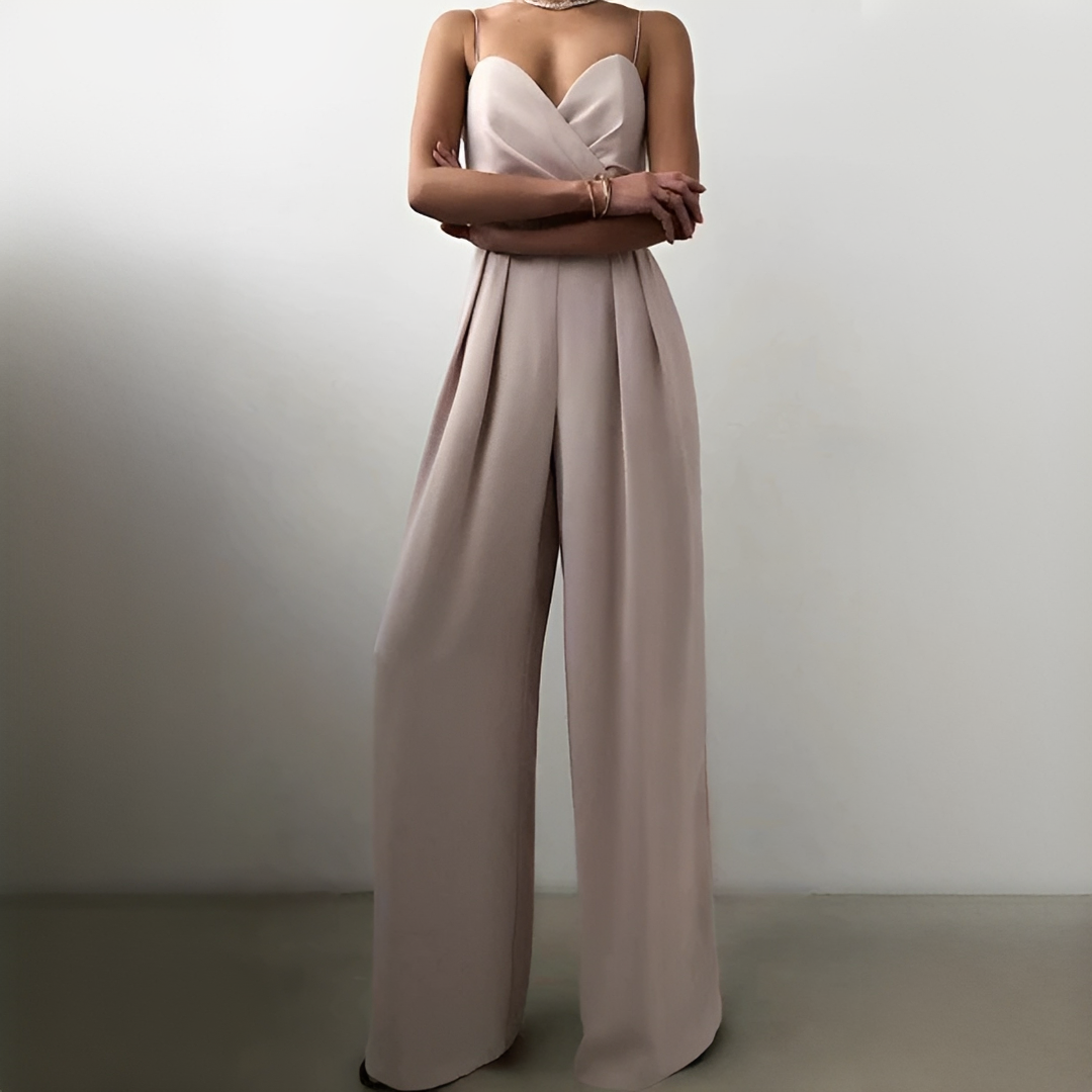 Glysha - Stylish wide-leg jumpsuit for women