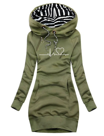 Jaidyn - Stylish Hoodie Dress for Women