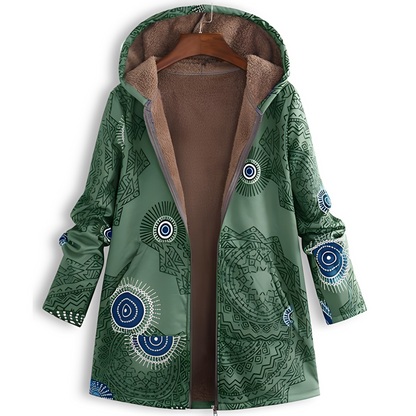 Olyvia - Vintage Cardigan with Pattern for Women