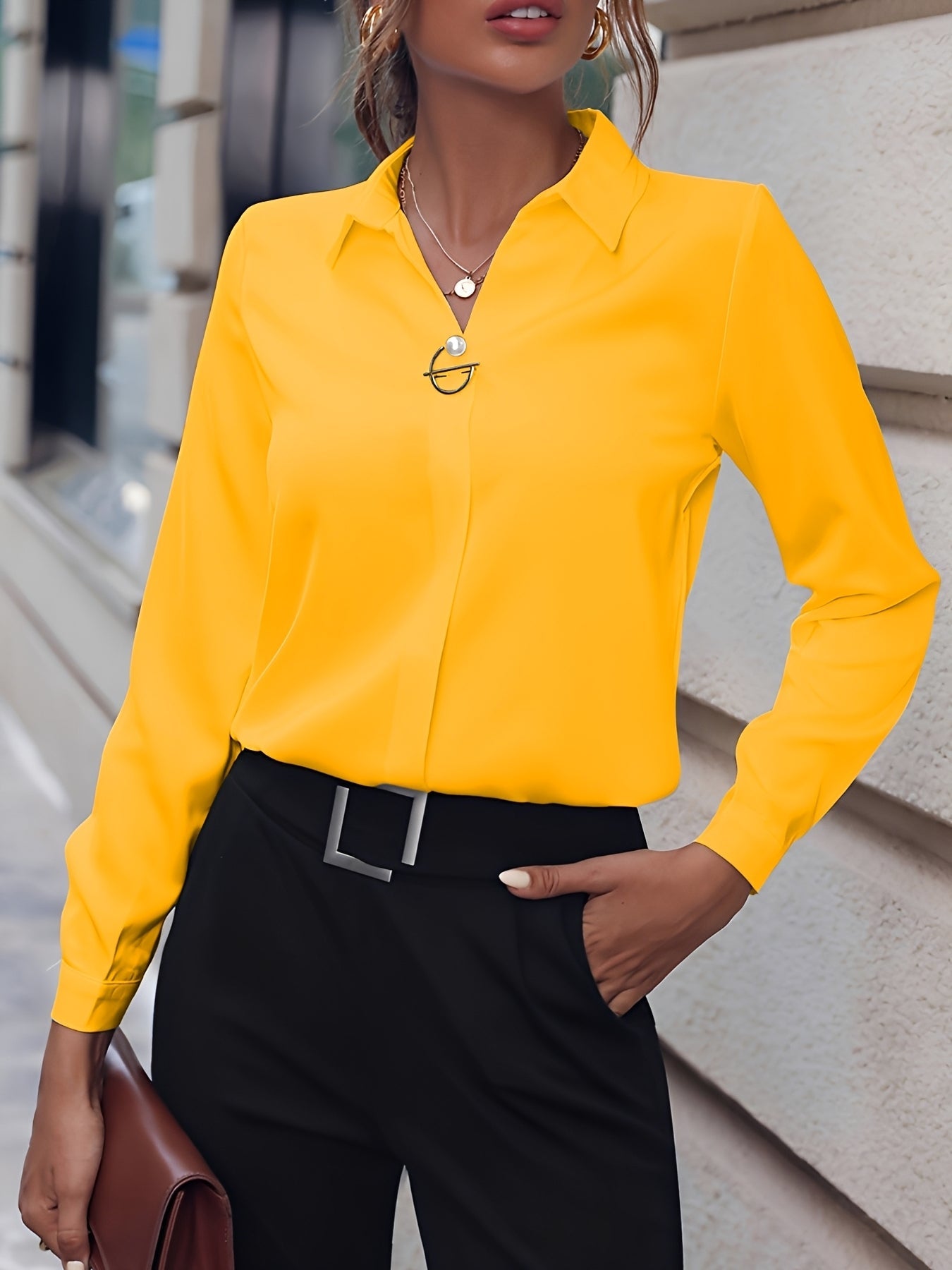 Erica - Formal Long Sleeve Shirt