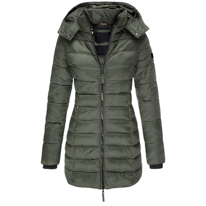 Jazmine - Stylish, warm, lined coat for women