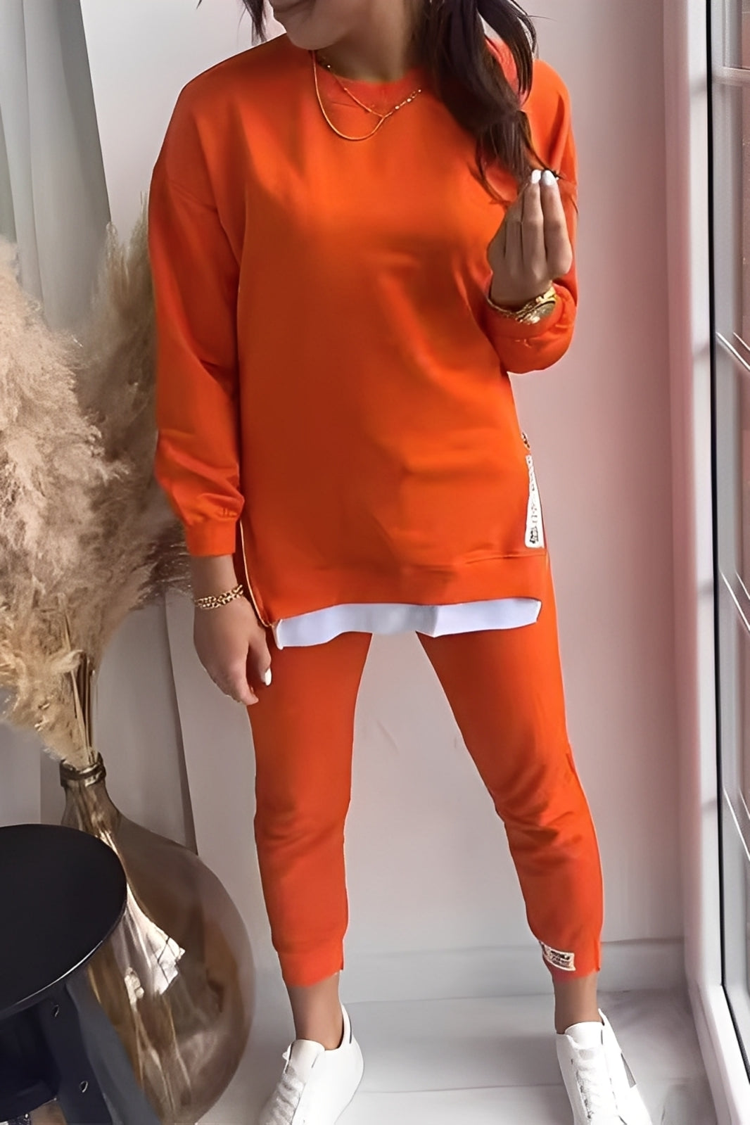 Kristine - Καθημερινό Σετ Φούτερ και Παντελόνι για Γυναίκες