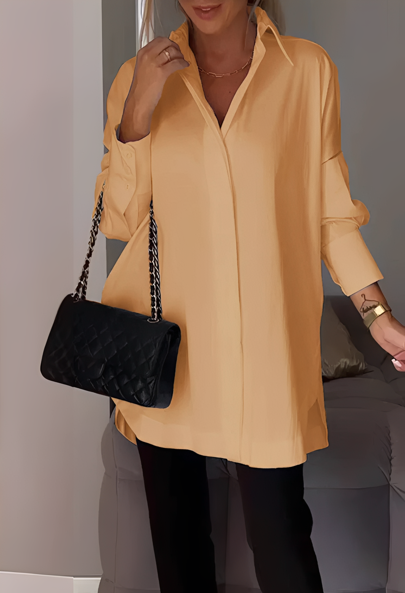 Lauren - Elegant Long-sleeved Shirt