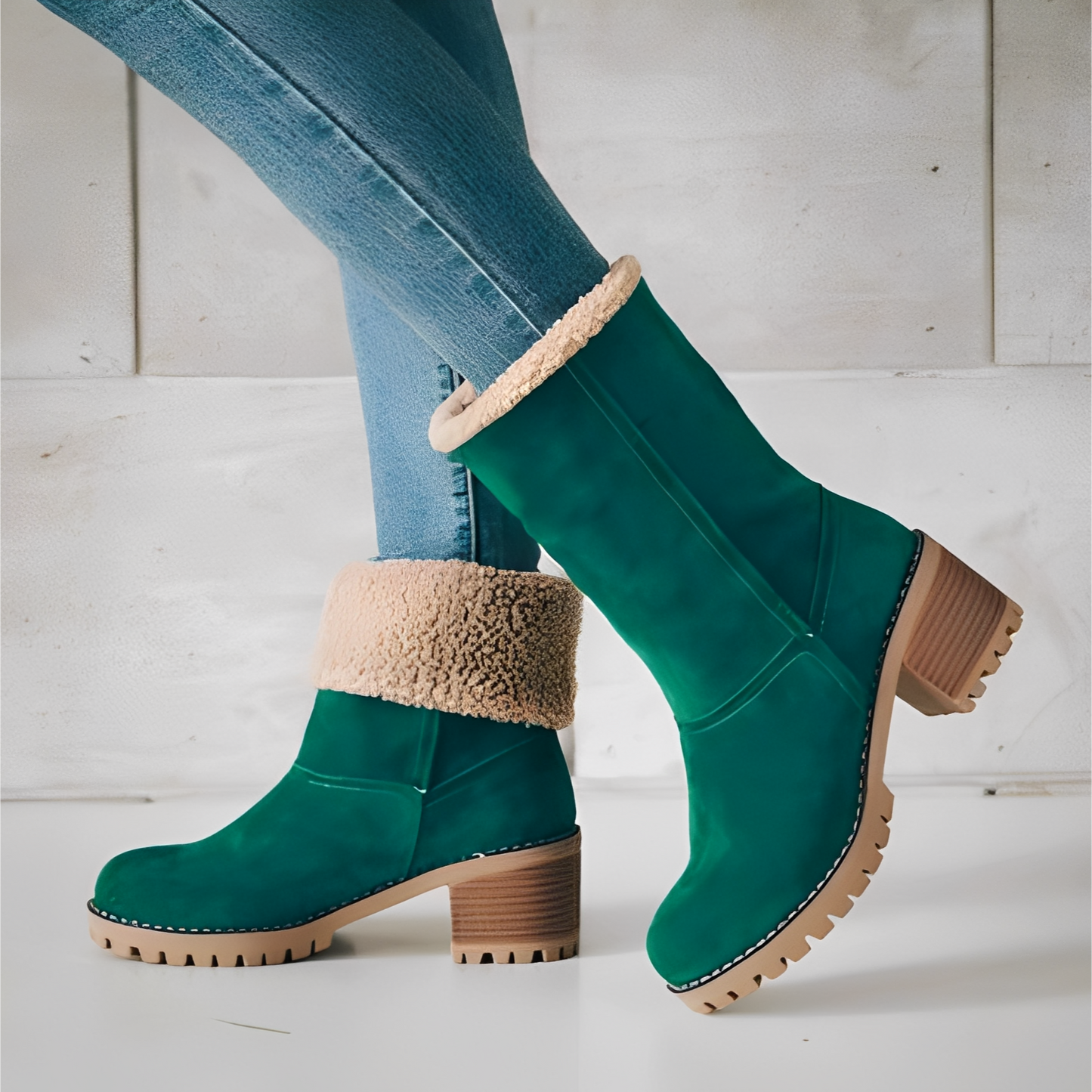 Joella - Warm Leather Ankle Boots for Women