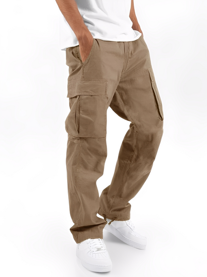 Cooper - Relaxed Cargo Pants with Drawstring for Men