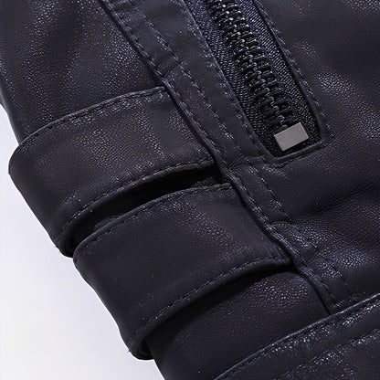 Dillan - Stylish Leather Motorcycle Jacket for Men